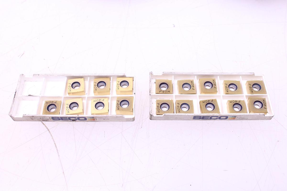 Usado Discos Fresado SECO 335.19-125-10 + Widias 335.19-1205-M08