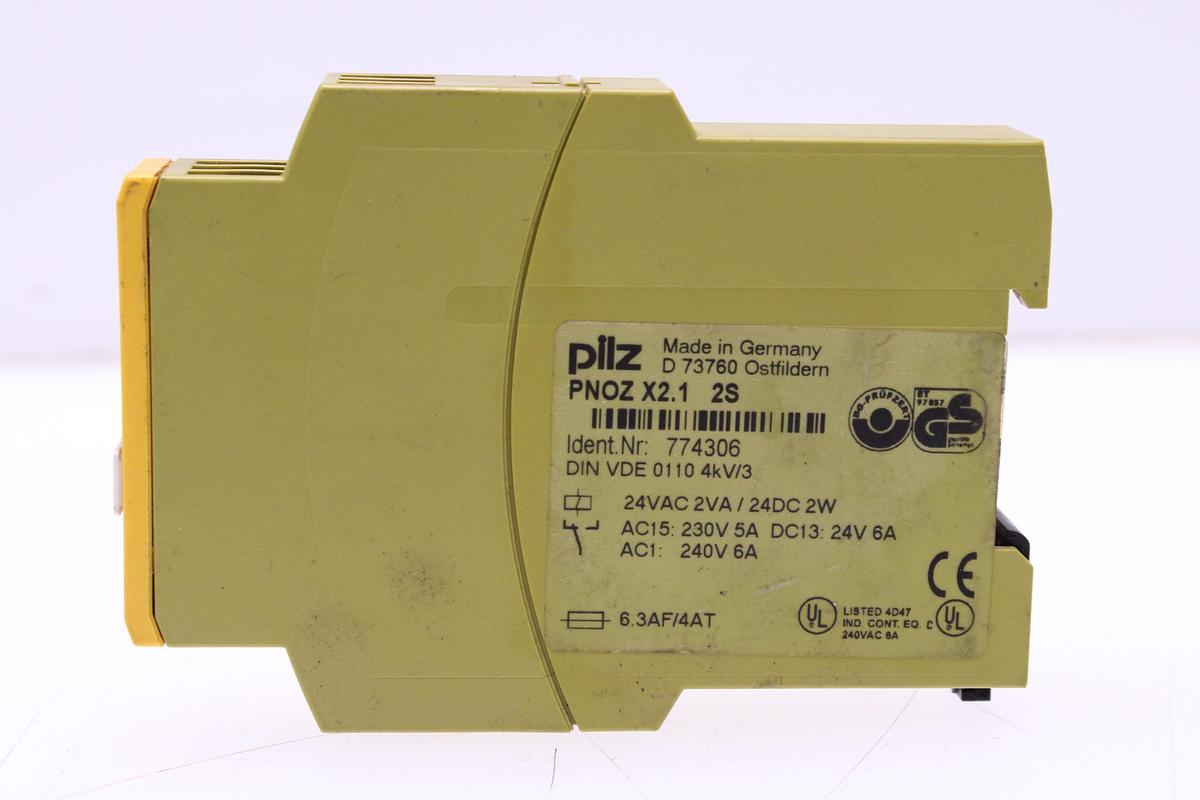 Usado Relé Seguridad Pilz PNOZ X2.1 2S
