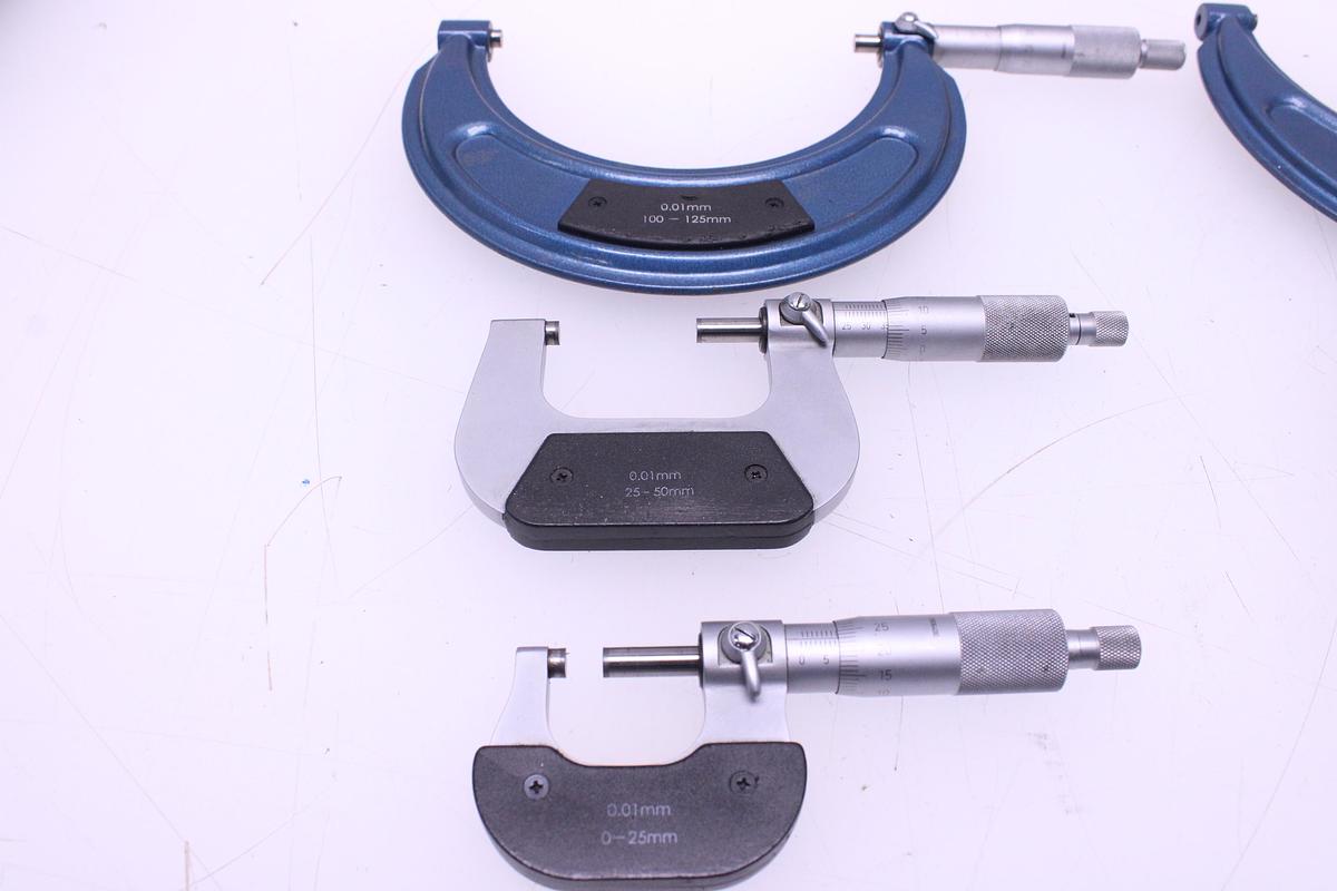 Usado Juego Micrometros Exteriores 0-150 mm