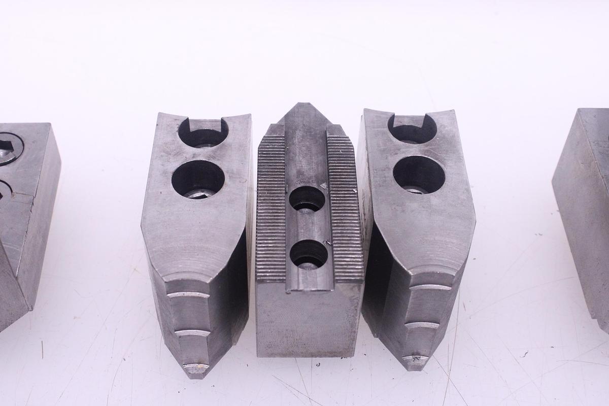 Usado Lote 14 Juegos de 3 Garras para Plato de Torno