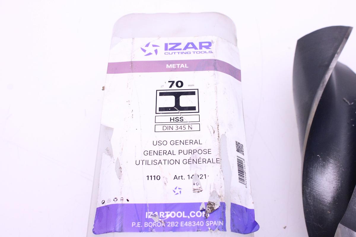 Usado Broca Mango Conico IZAR 70mm MT5