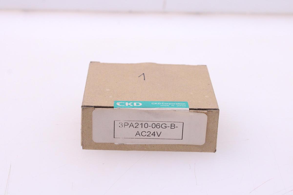 Usado Electroválvula CKD 3PA210-06G-B-AC24V