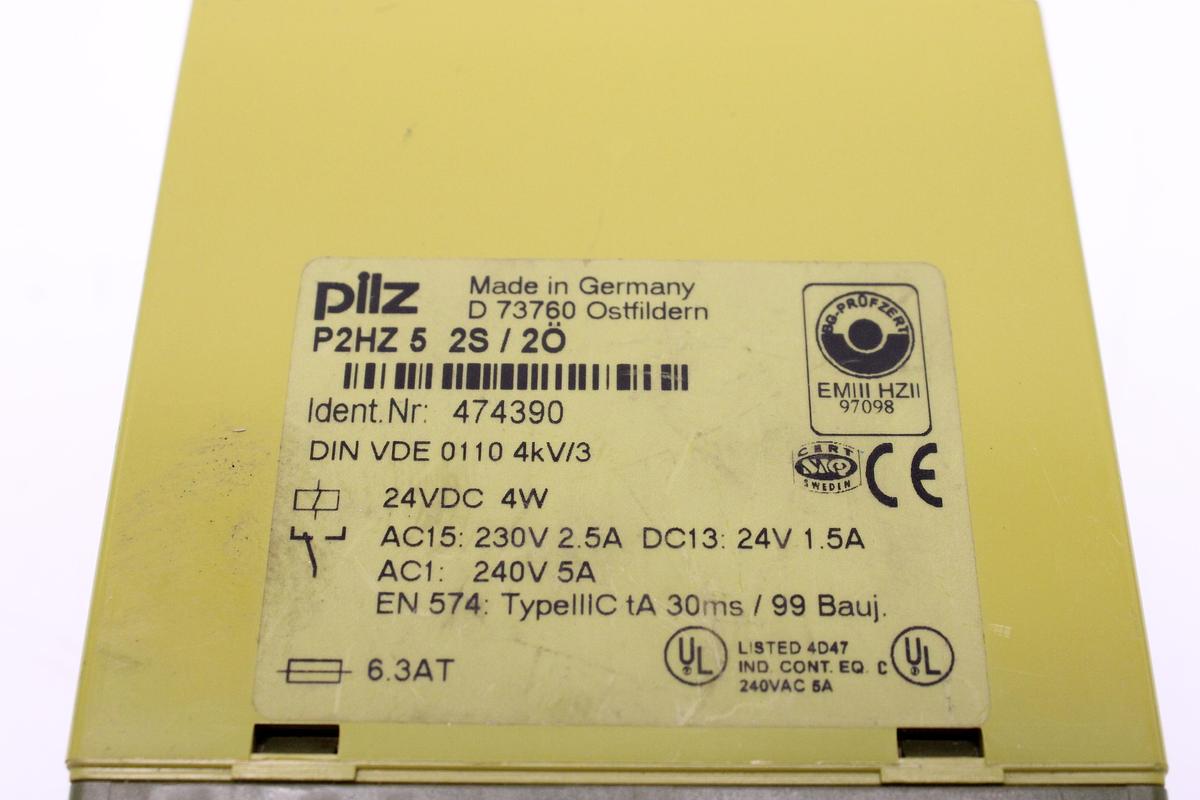 Usado Relé Seguridad Pilz PSHZ 5 2S/2O