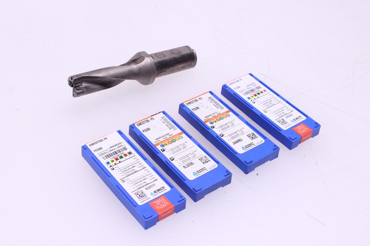 Usado Broca en U indexable y plaquitas de widia XOMT/SPMT07T