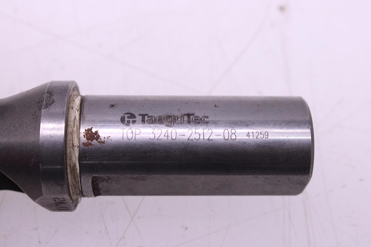 Usado Broca Portaplaquitas TAEGUTEC TOP 3240-2512-08 + Widias SOMT08T306