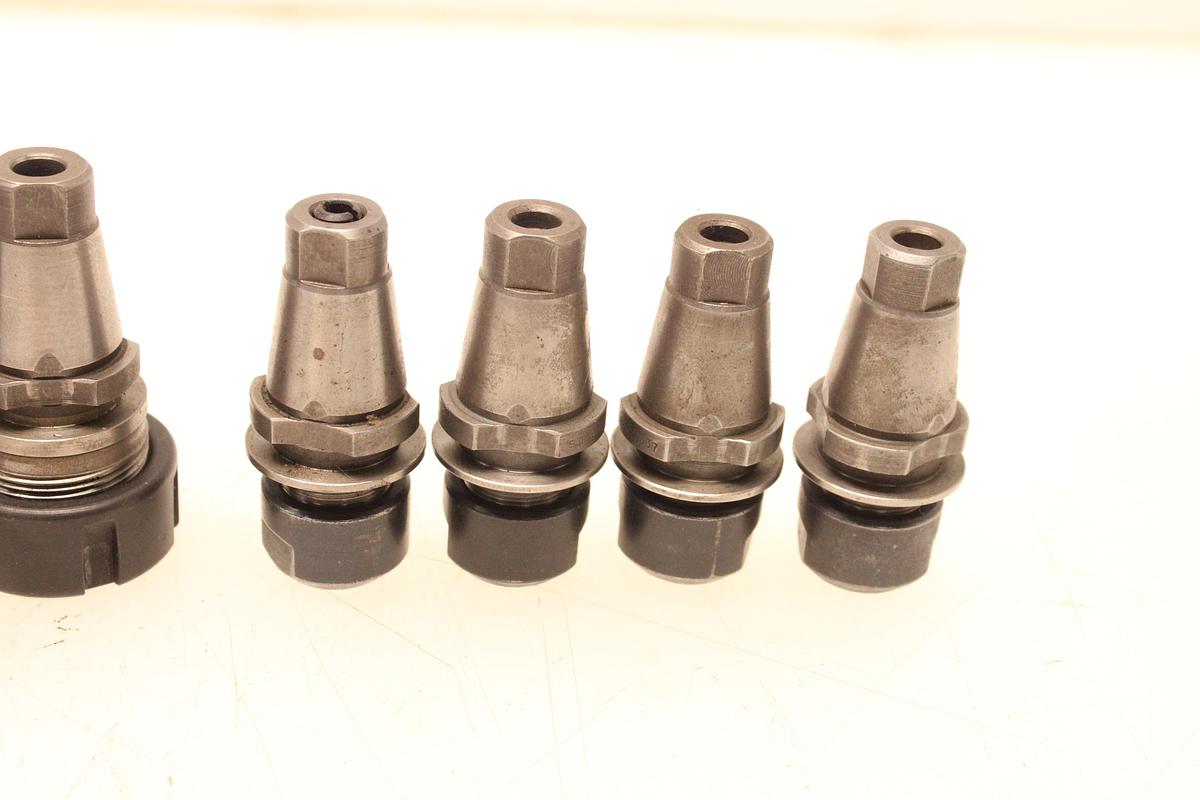 Usado Lote Portapinzas Sistema de Cambio Rápido ECR SCHAUBLIN - 8 Unidades