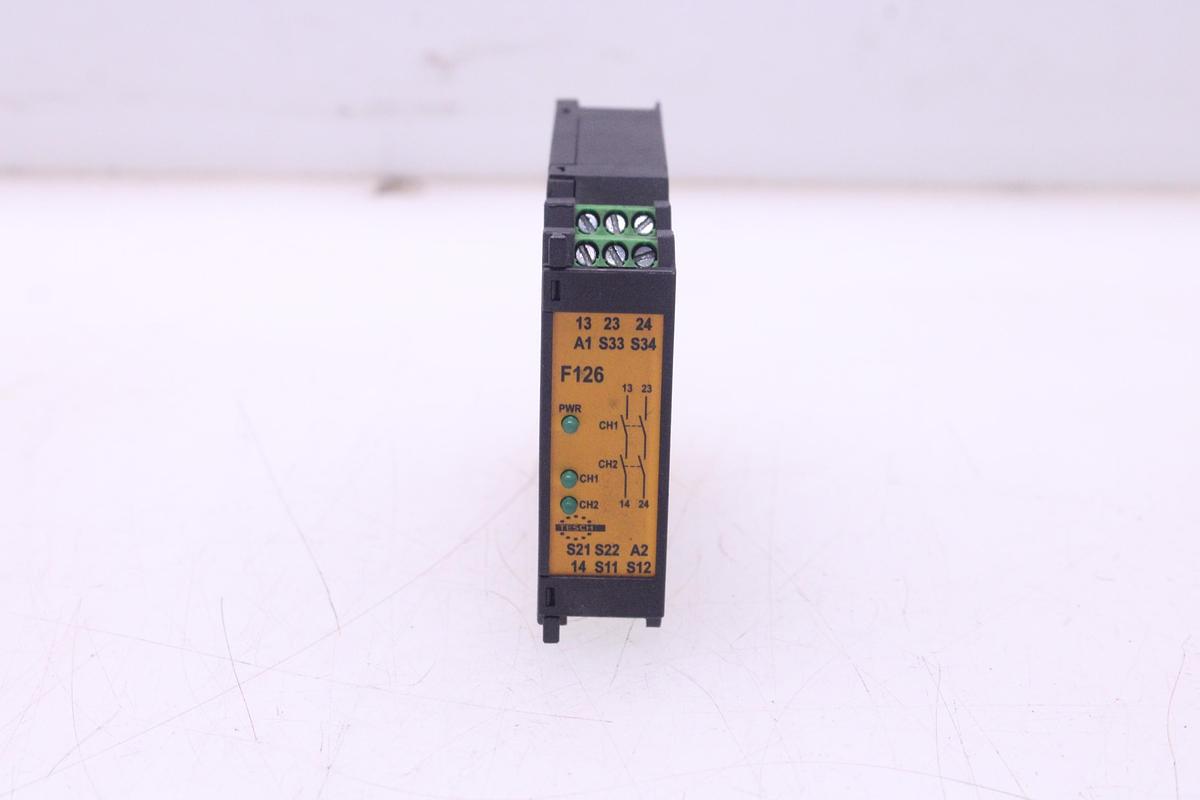 Usado Relé de Seguridad TESCH F126