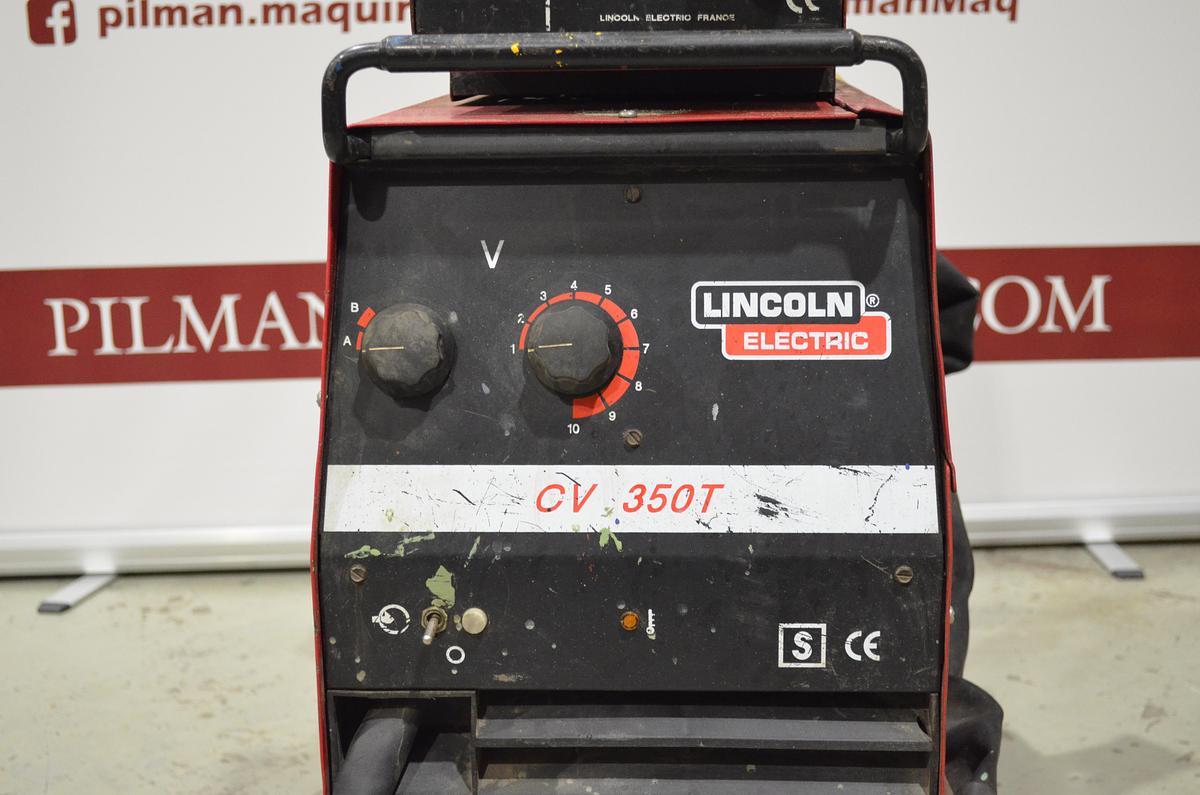 Usado Maquina soldar Lincoln CV 350T con devanadera LN 324 8m