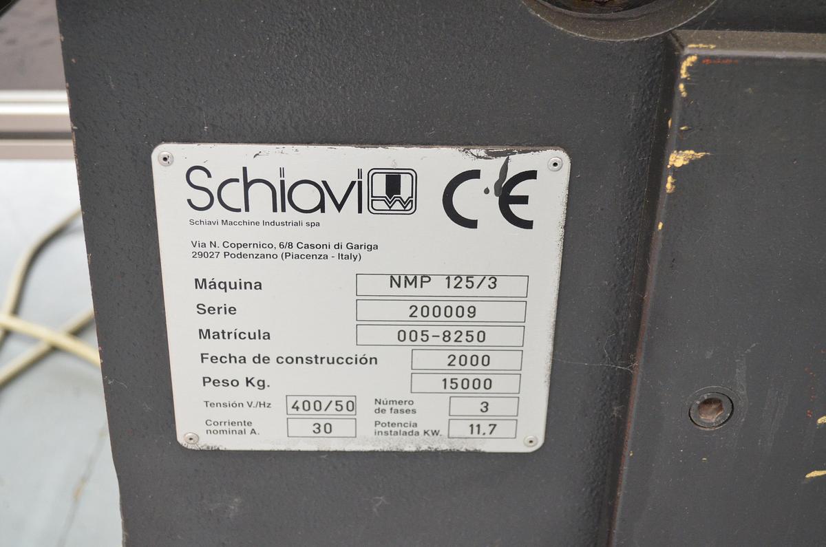 Usado Plegadora hidráulica Amada Schiavi NMP 125