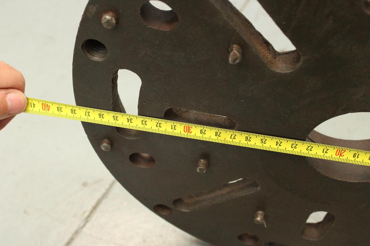 Usado Plato Plano para Torno 378 mm