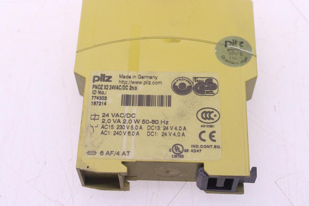 Usado Relé de Seguridad Pilz Pnoz X2 2S