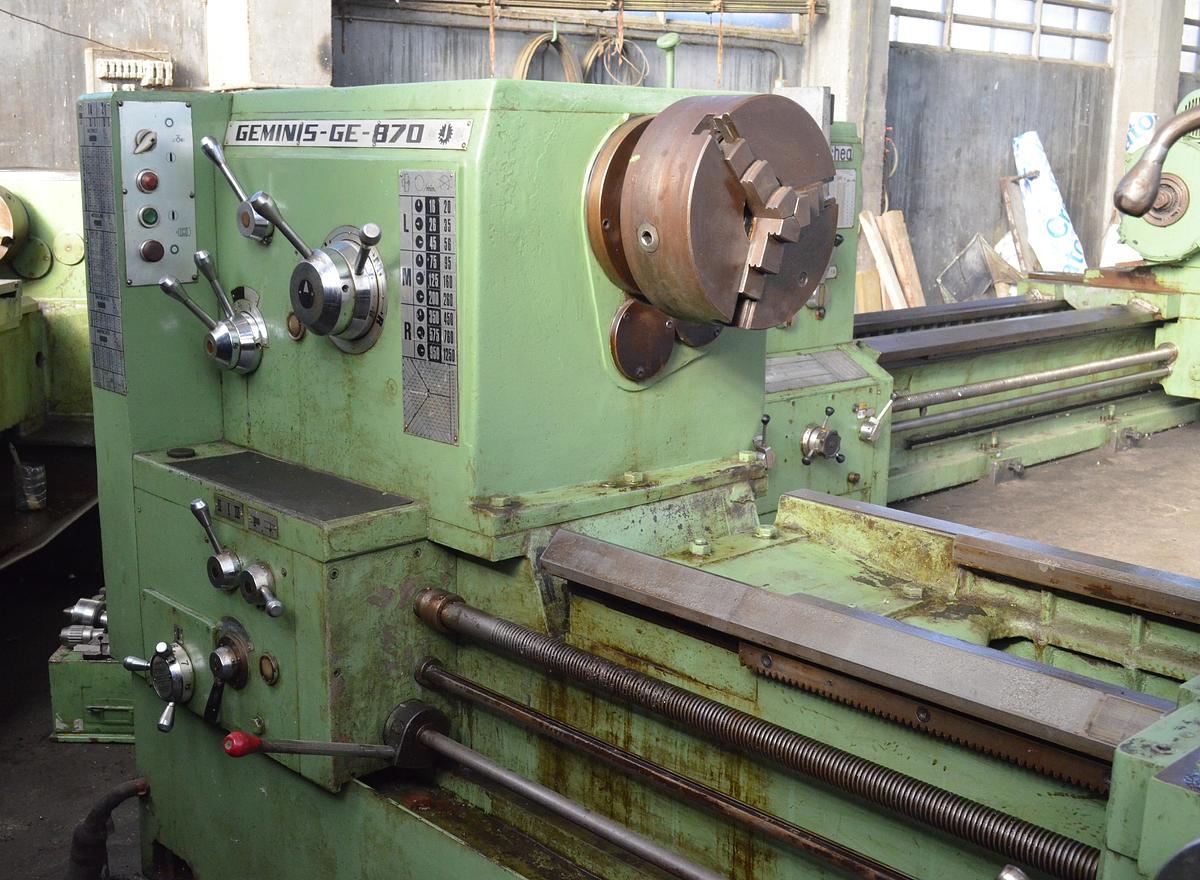 Usado Torno Geminis GE 870 4.000mm e.p