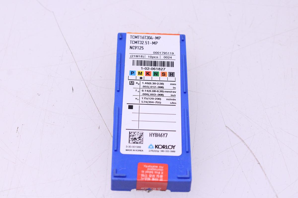 Usado Herramienta Portaplaquitas + Widias TCMT16T3