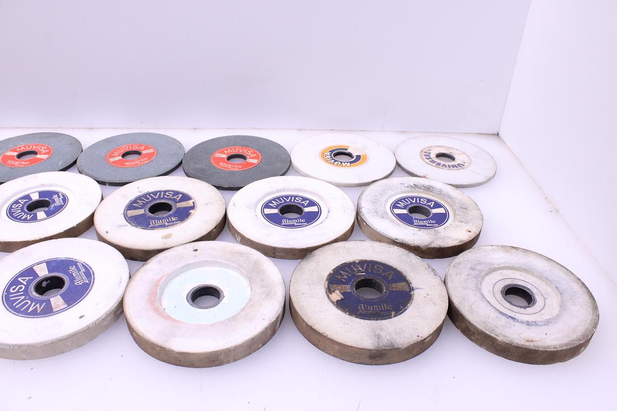 Usado Lote Muelas Rectificado 180mm - 24 Unidades