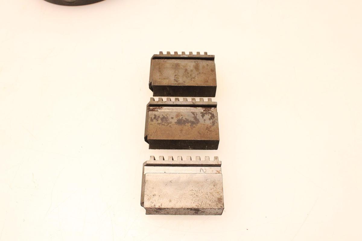 Usado Plato 3 Garras para Torno 190 mm + juego de 3 garras