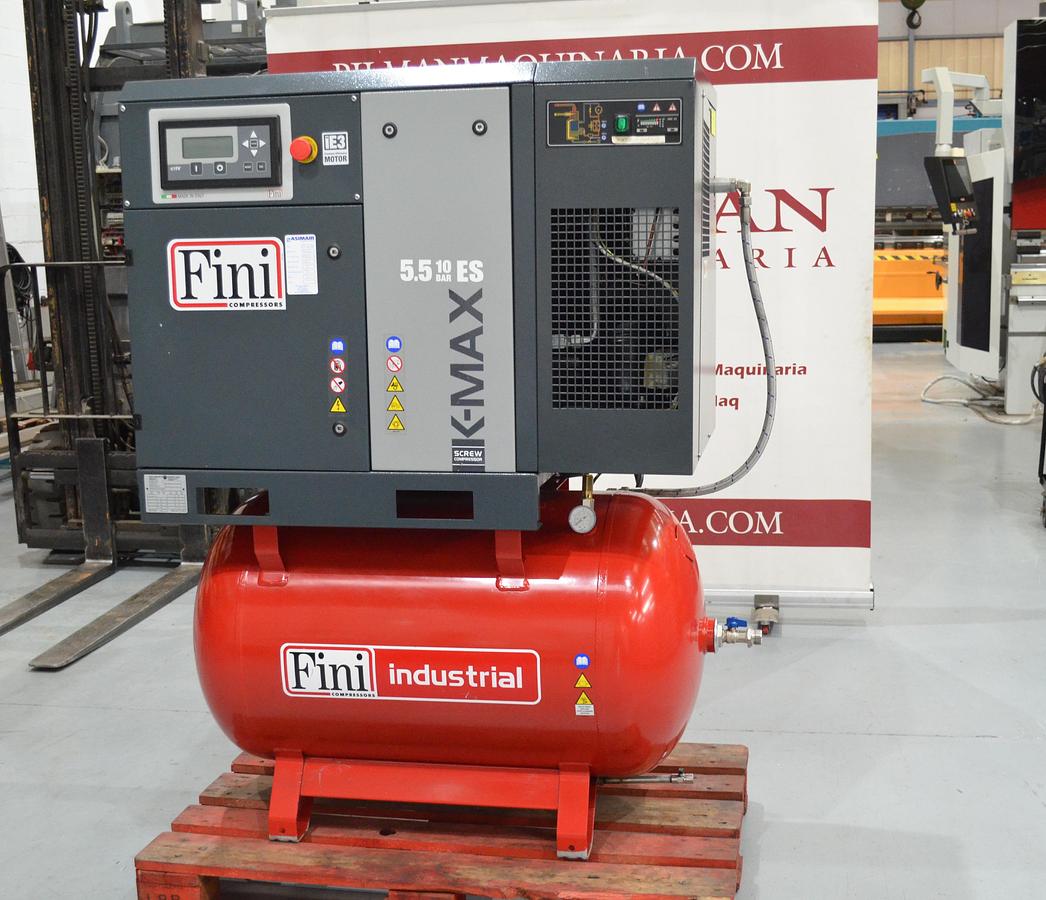 Usado Compresor tornillo FINI K-MAX 5.5 ES