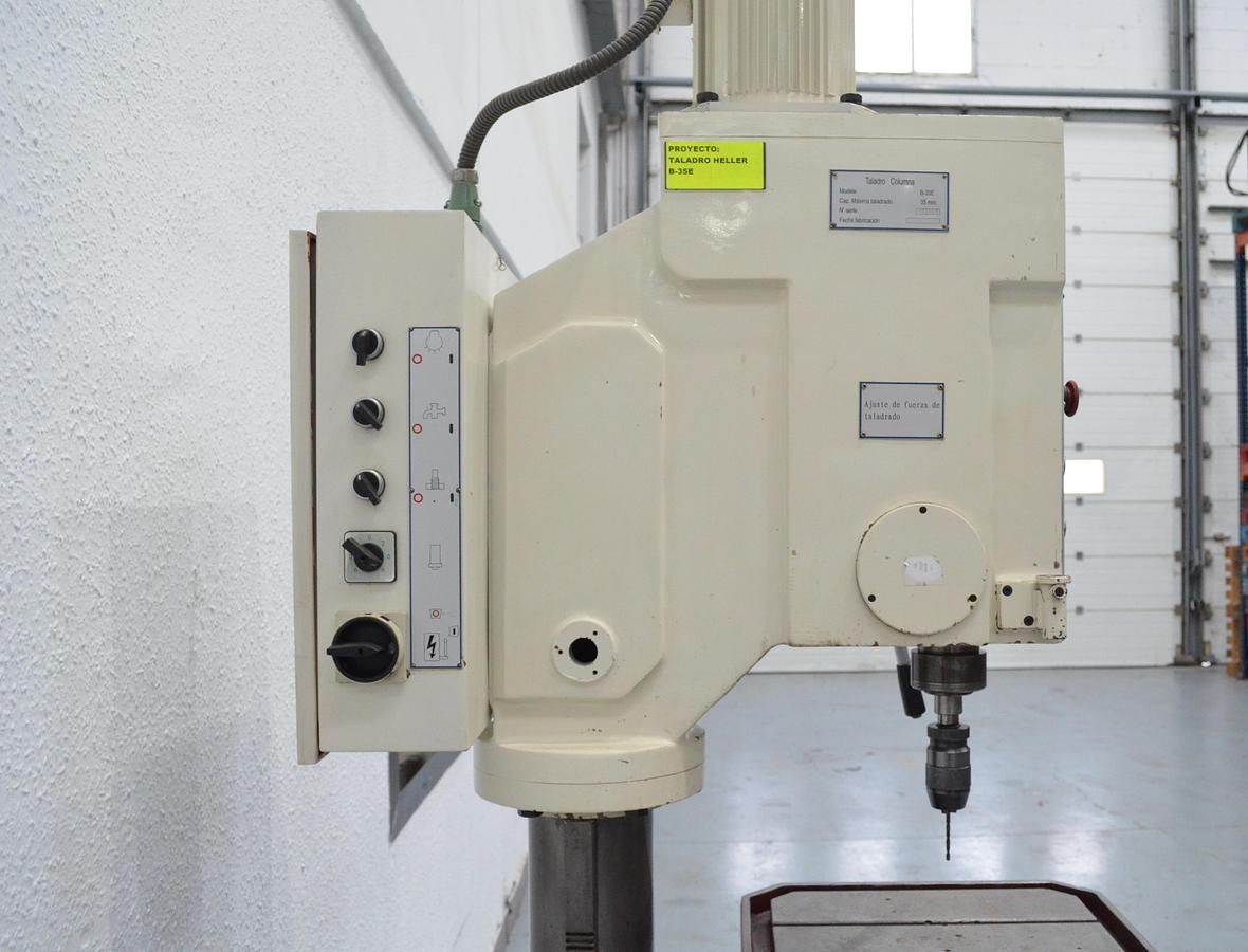Usado Taladro columna engranajes Heller B-35E