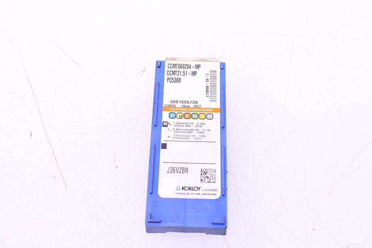 Usado Juego de Herramientas Portaplaquitas + Widias CCGT0602