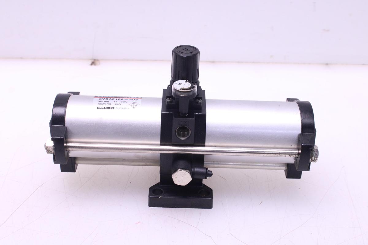 Usado Multiplicador de Presión Neumático SMC EVBA2100-F03