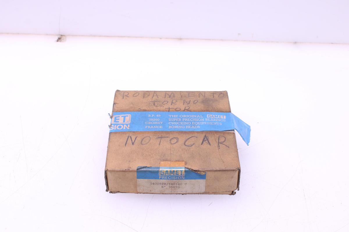 Usado Rodamiento Rodillos Cónicos GAMET 140082X/140140C