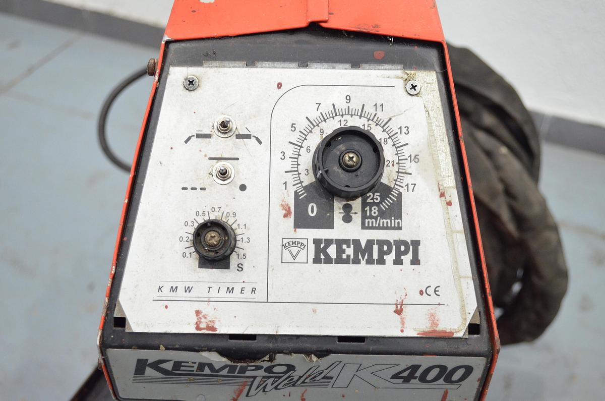 Usado Maquina soldar hilo Kemppi Kempoweld 3200 con devanadera