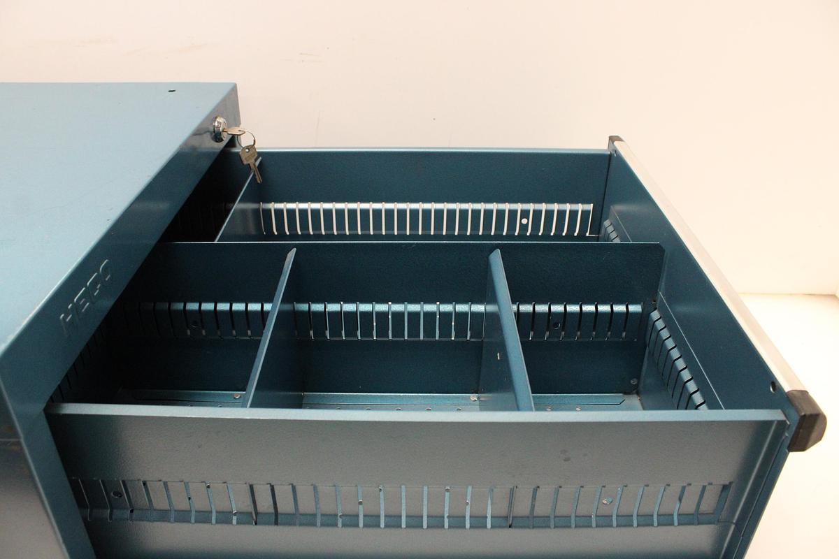 Usado Cajonera Almacenamiento Heco Con Llave