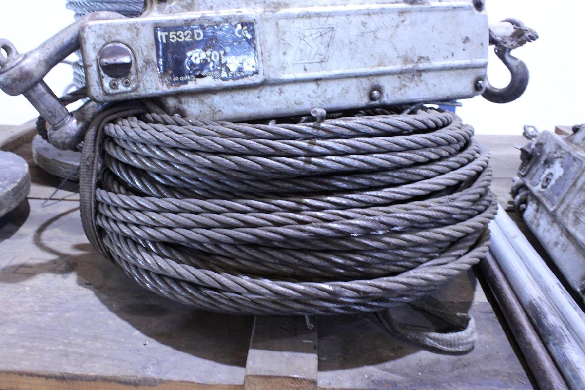 Usado Cabrestante Tractel TIRFOR T532D - 3.200kg - 2 Bob