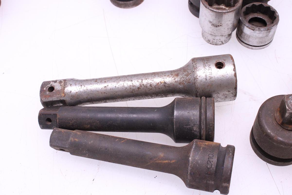 Usado Lote Llaves de Vaso 65mm a 22mm - 42 Unidades