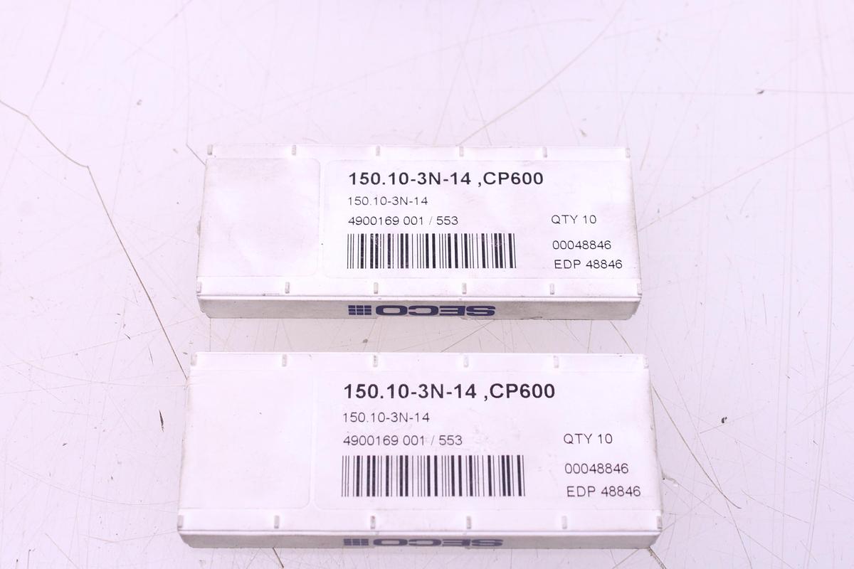 Usado Disco Fresado SECO R335.10-100-03.27-7 + Widias 150.10-3N-14