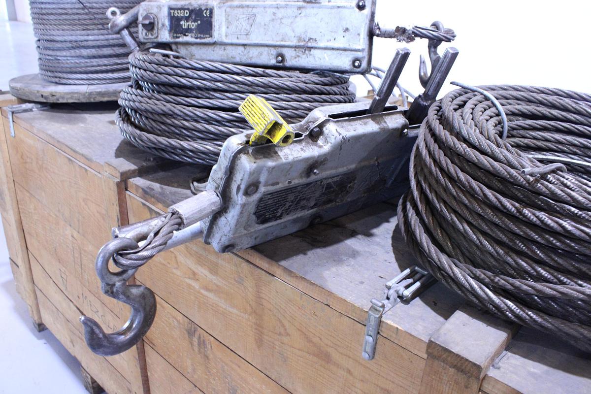 Usado Cabrestante Tractel TIRFOR T532D - 3.200kg - 2 Bob