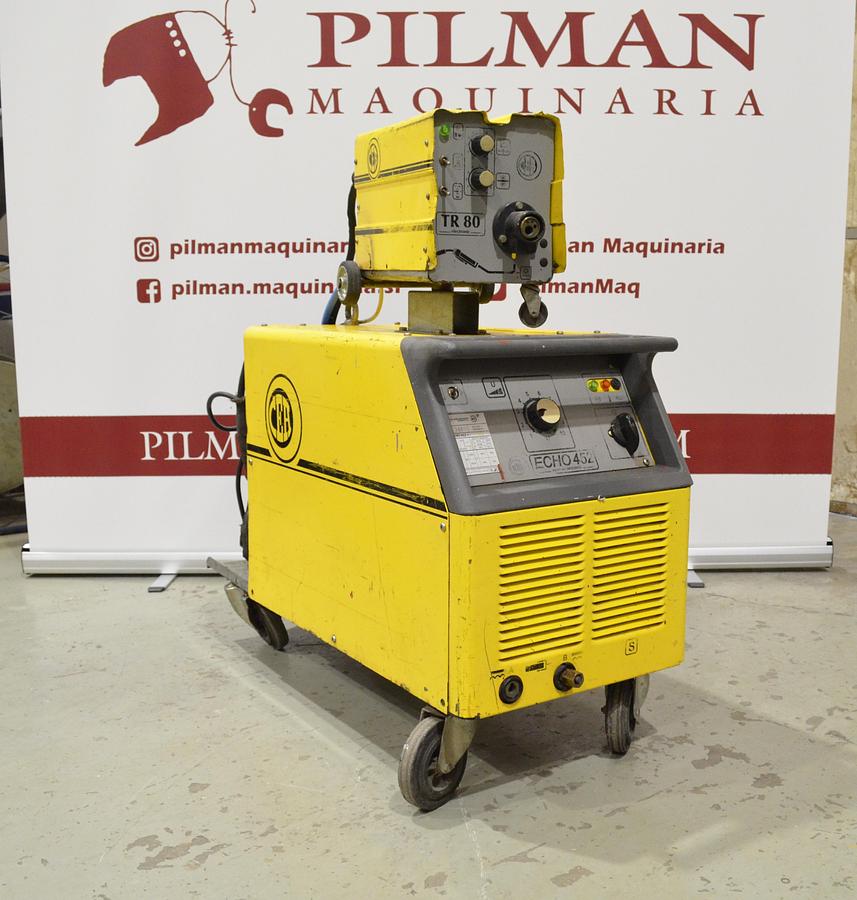 Usado Maquina soldar mig CEA ECHO 452 con devanadera TR 80 - 8m alargadera