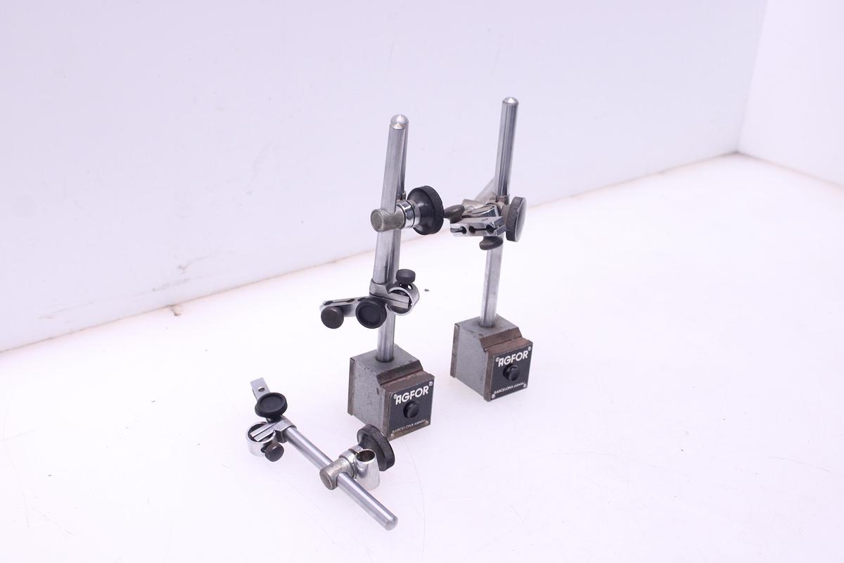 Usado Soporte Magnético Portacomparador AGFOR - 2 Unidades