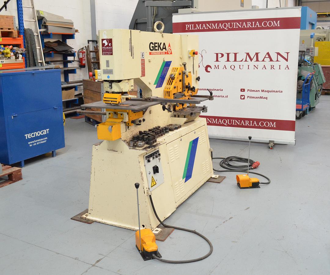 Usado Punzonadora Geka Hydracrop 55 SD