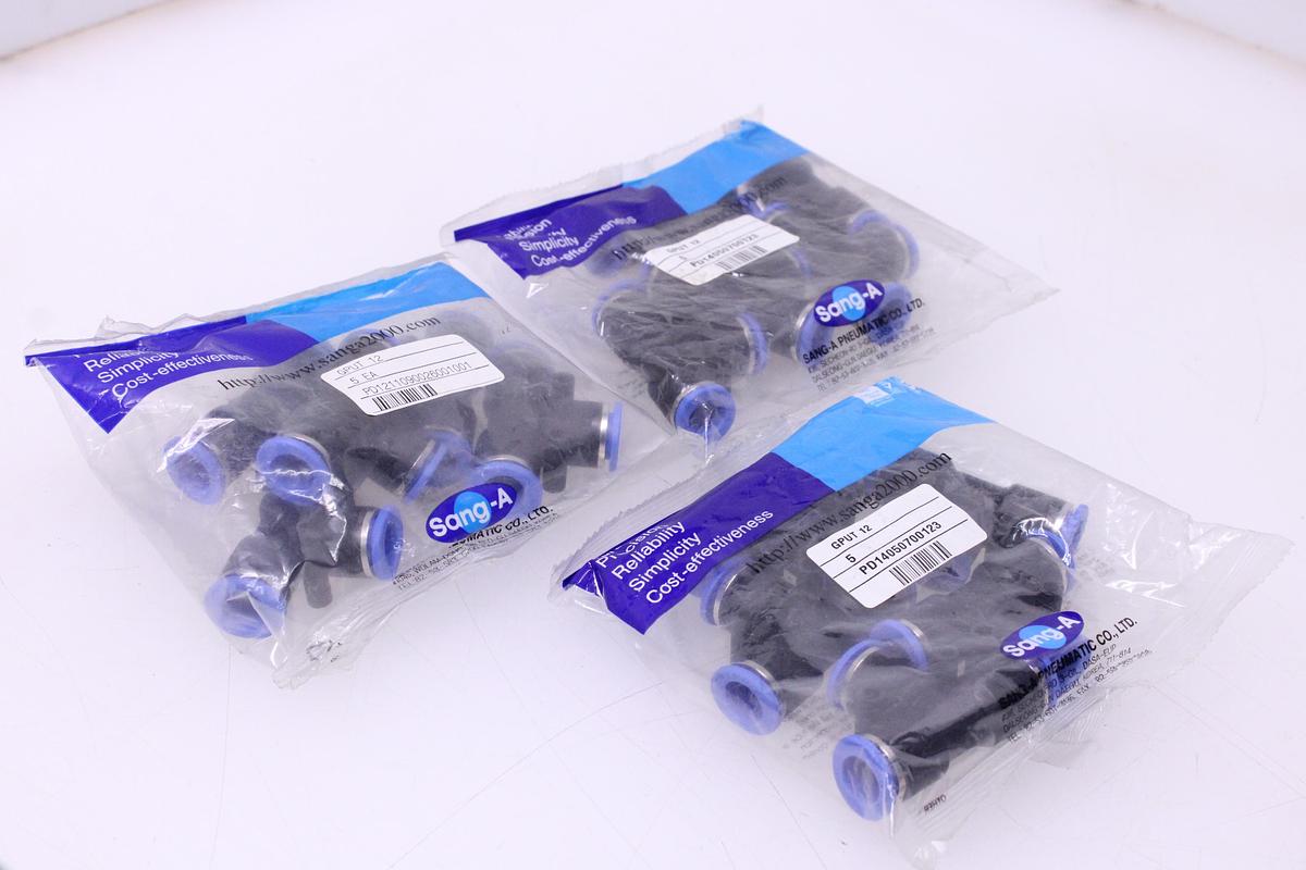 Usado Racores Unión en T M12 - 15 Unidades Sang-A GPUT 12