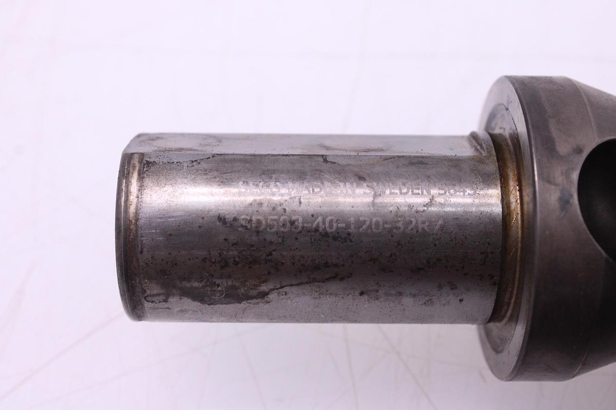 Usado Brocas Portaplaquitas SECO SD503-40-120-32R7 / SD525-43-215-40R7 + Widias SPGX12T3 / SCGX120408