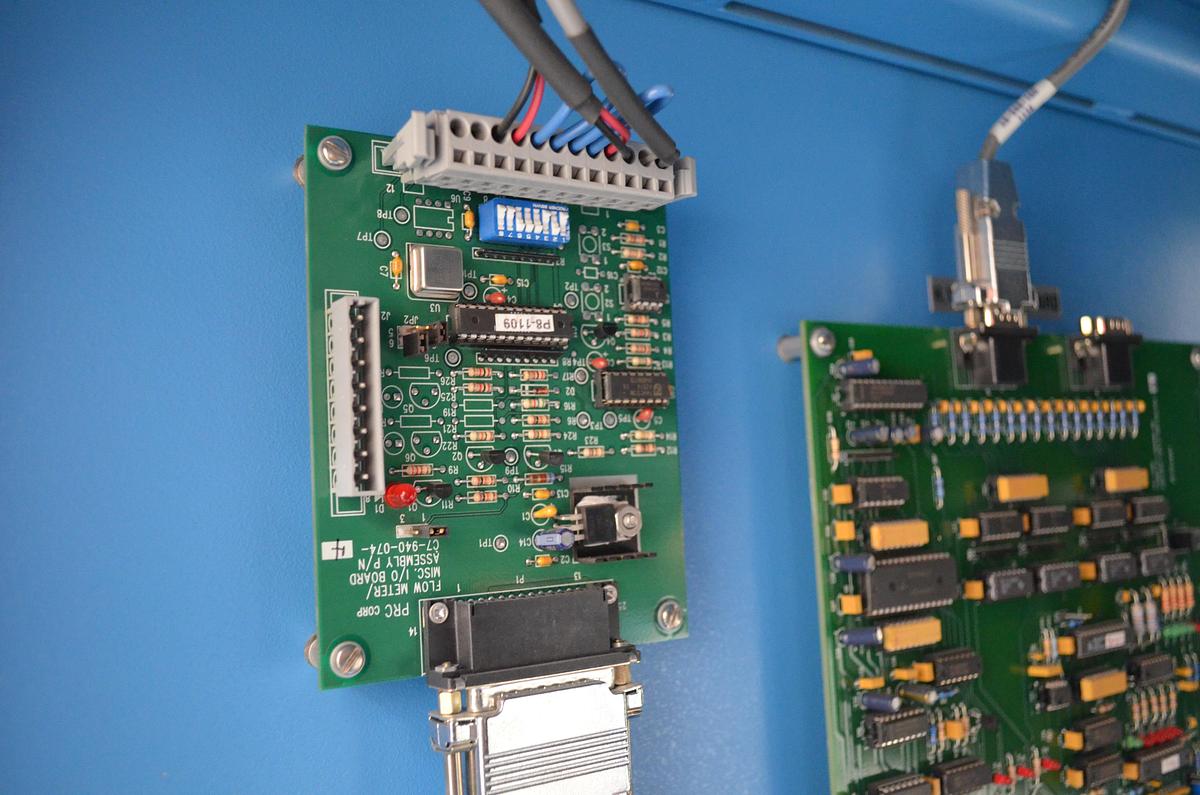 Usado Tarjeta Flow Meter/Misc I/O Board Assembly C7-940-074-4