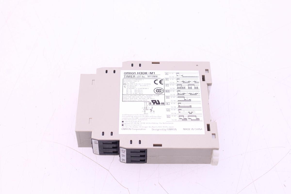 Usado Relé Temporizador OMRON H3DK-M1