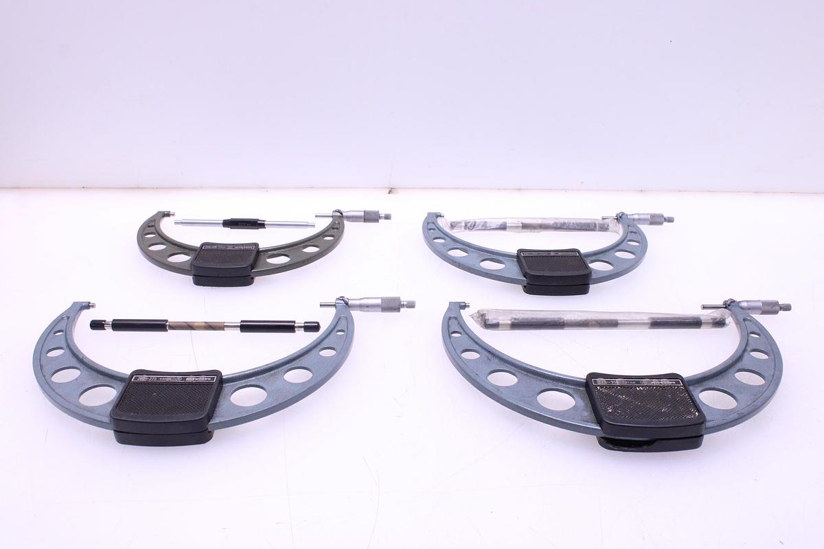 Usado Kit Micrómetros Exterior Mitutoyo 200 - 300 mm 0,01mm