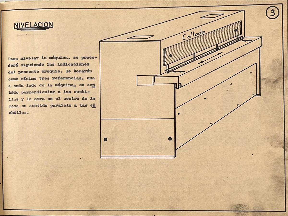 Usado Manual de Instrucciones Cizalla Mecánica Collado CIZ-13