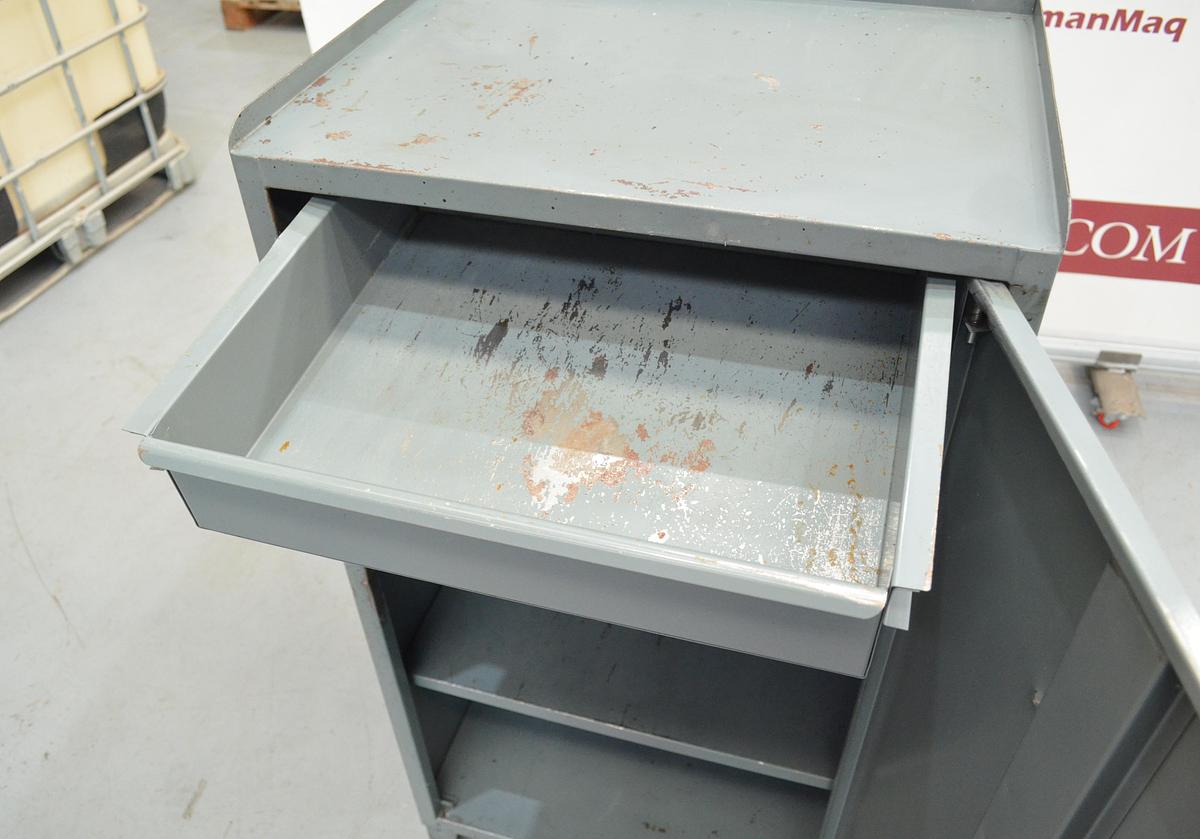 Usado Armario metalico 540x400x1050mm gris