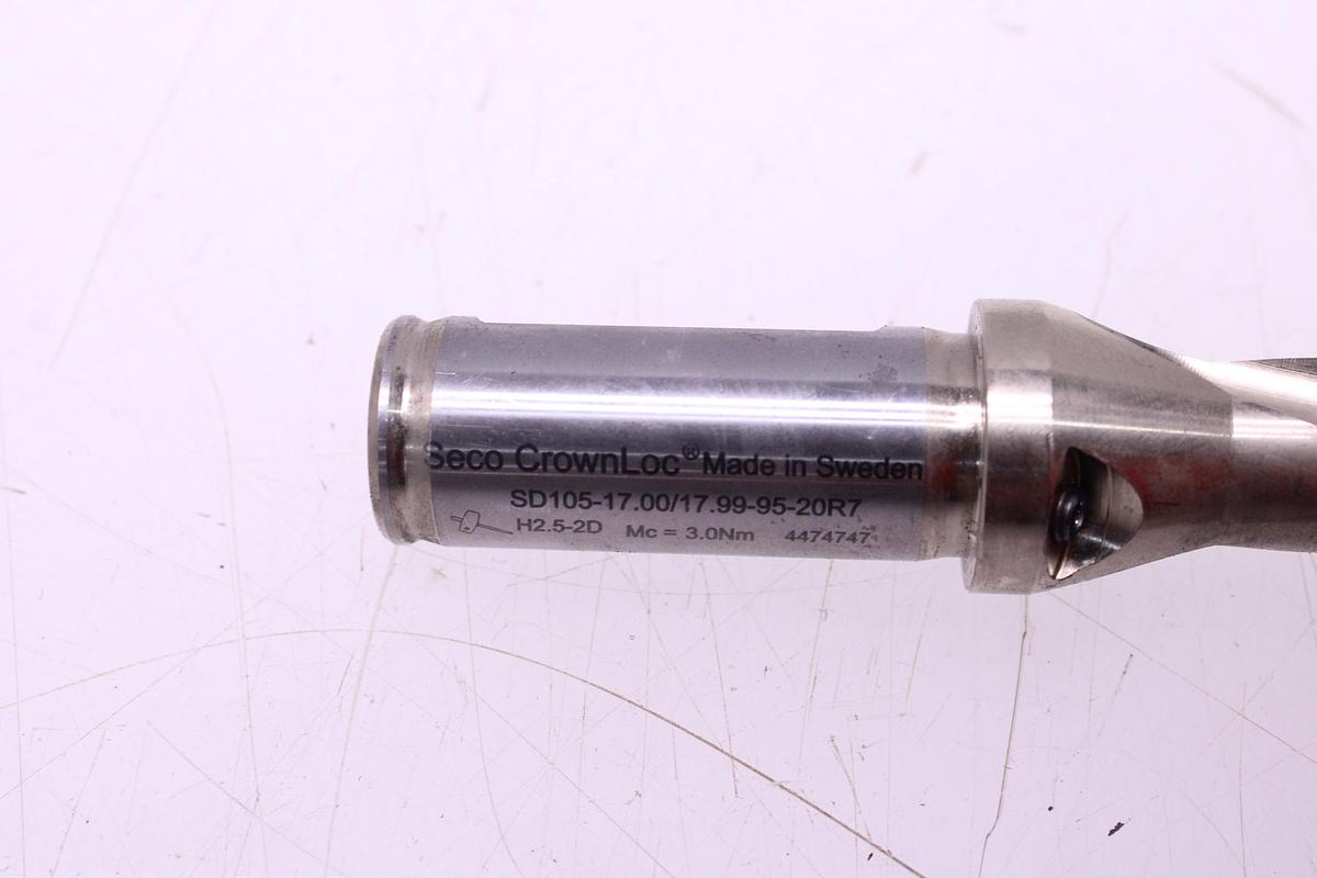 Usado Broca Portaplaquitas SECO SD105-17.00-17.99-95-20R7