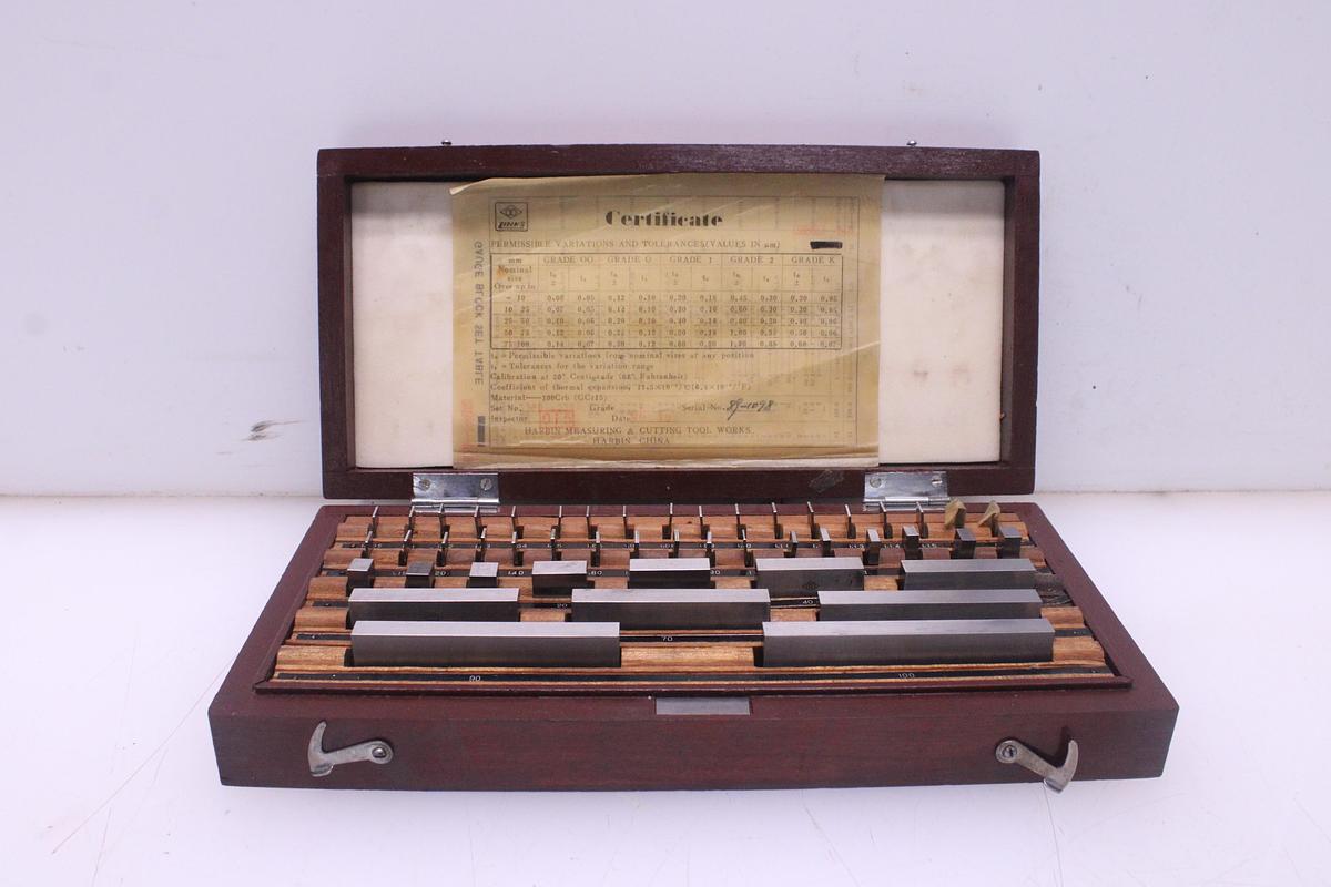 Usado Juego de 47 bloques patrón de acero