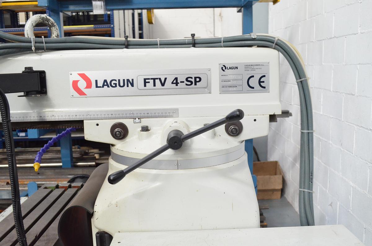 Usado Fresadora torreta LAGUN FTV-4 SP