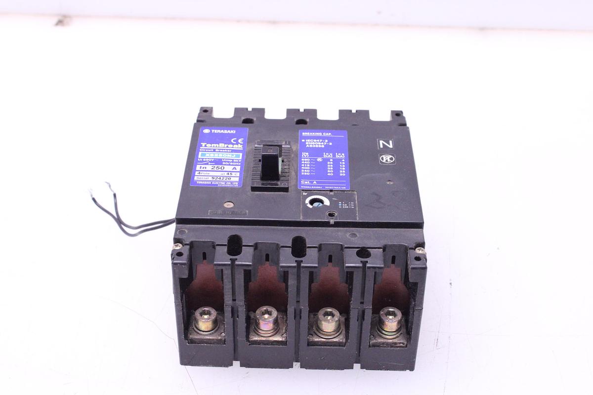 Usado Disyuntor Terasaki TemBreak XS250NJ