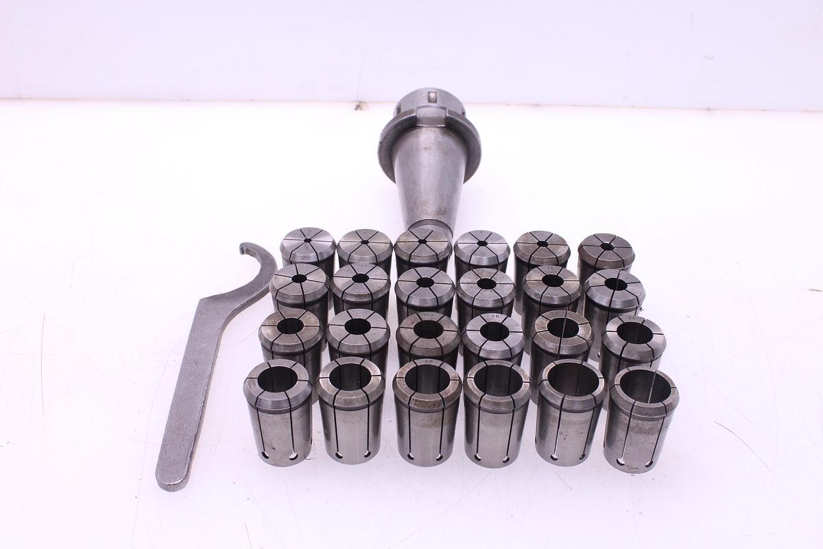 Usado Juego Pinzas DIN 6388 + Cono ISO 50