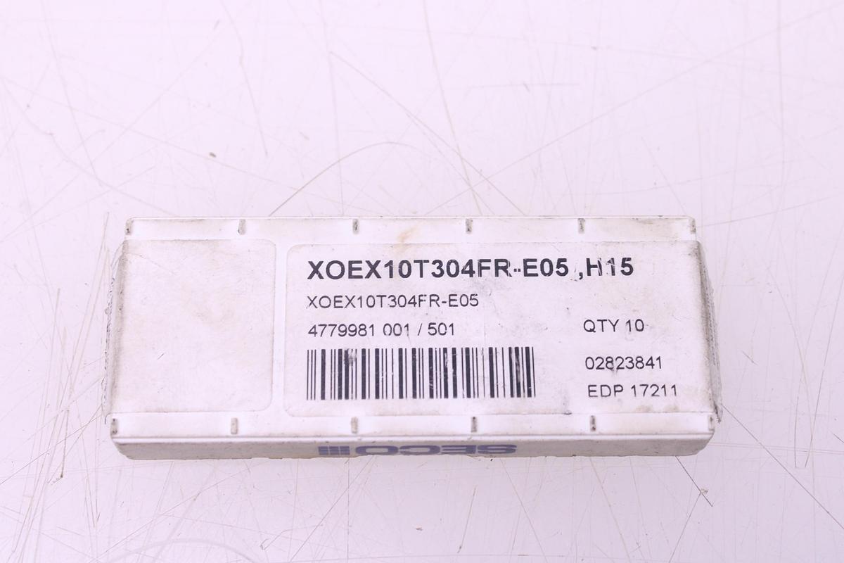 Usado Herramienta Portaplaquitas SECO + Widias XOEX10T304