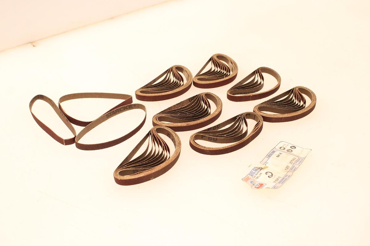 Usado Lote Cintas Abrasivas ERSTA 313x10mm Grano 120 