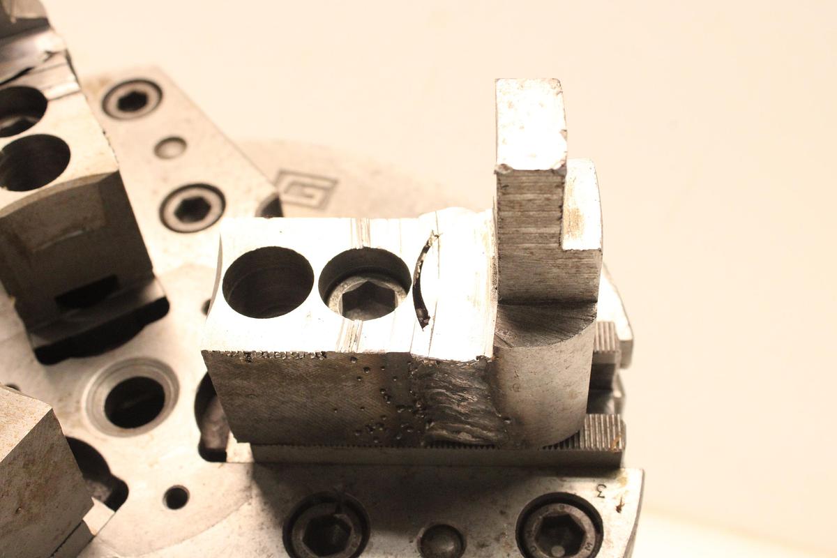 Usado Plato Torno 3 Garras Galvez