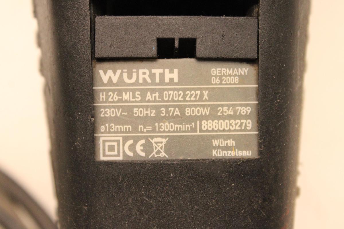 Usado Taladro Percutor WURTH Master H-26 MLS