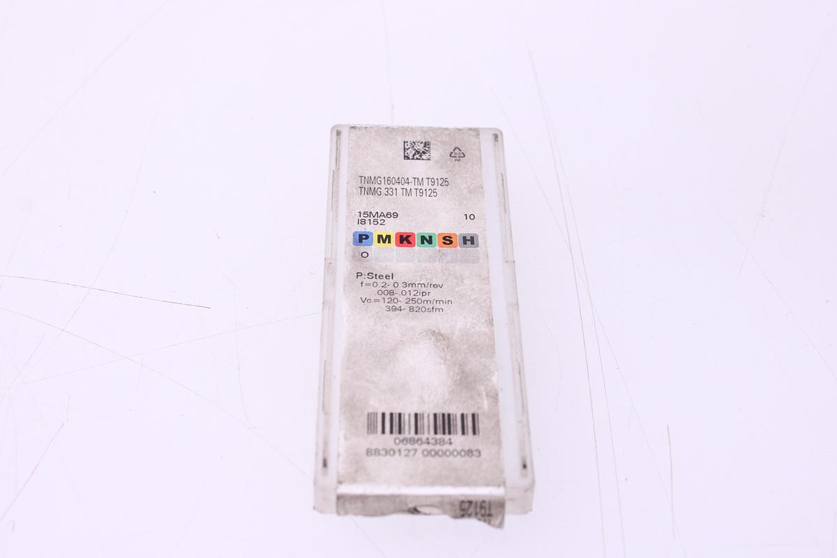 Usado Plaquitas de Widia Tungaloy TNMG160404